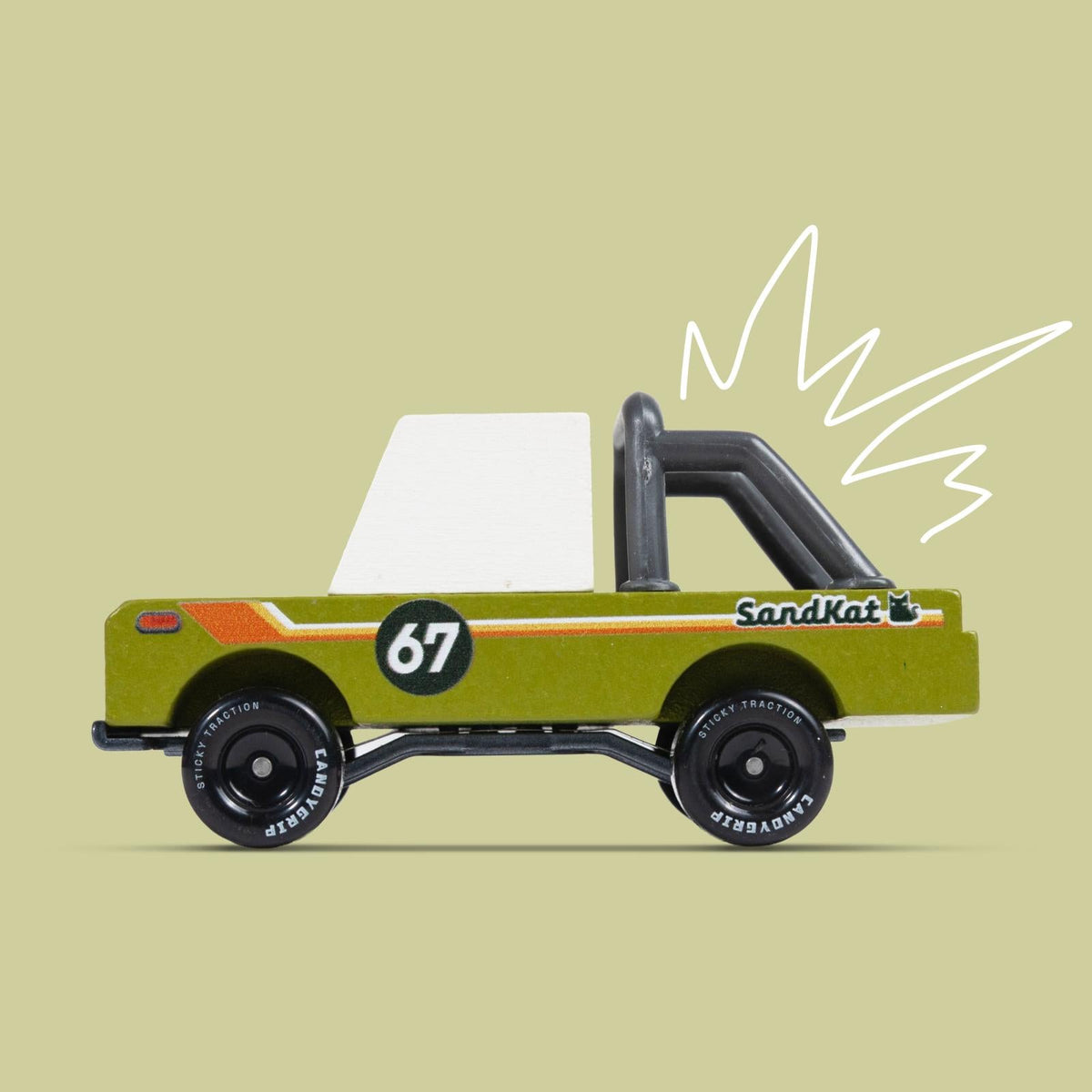 Candylab Toys - Sandkat TOONS™ Car