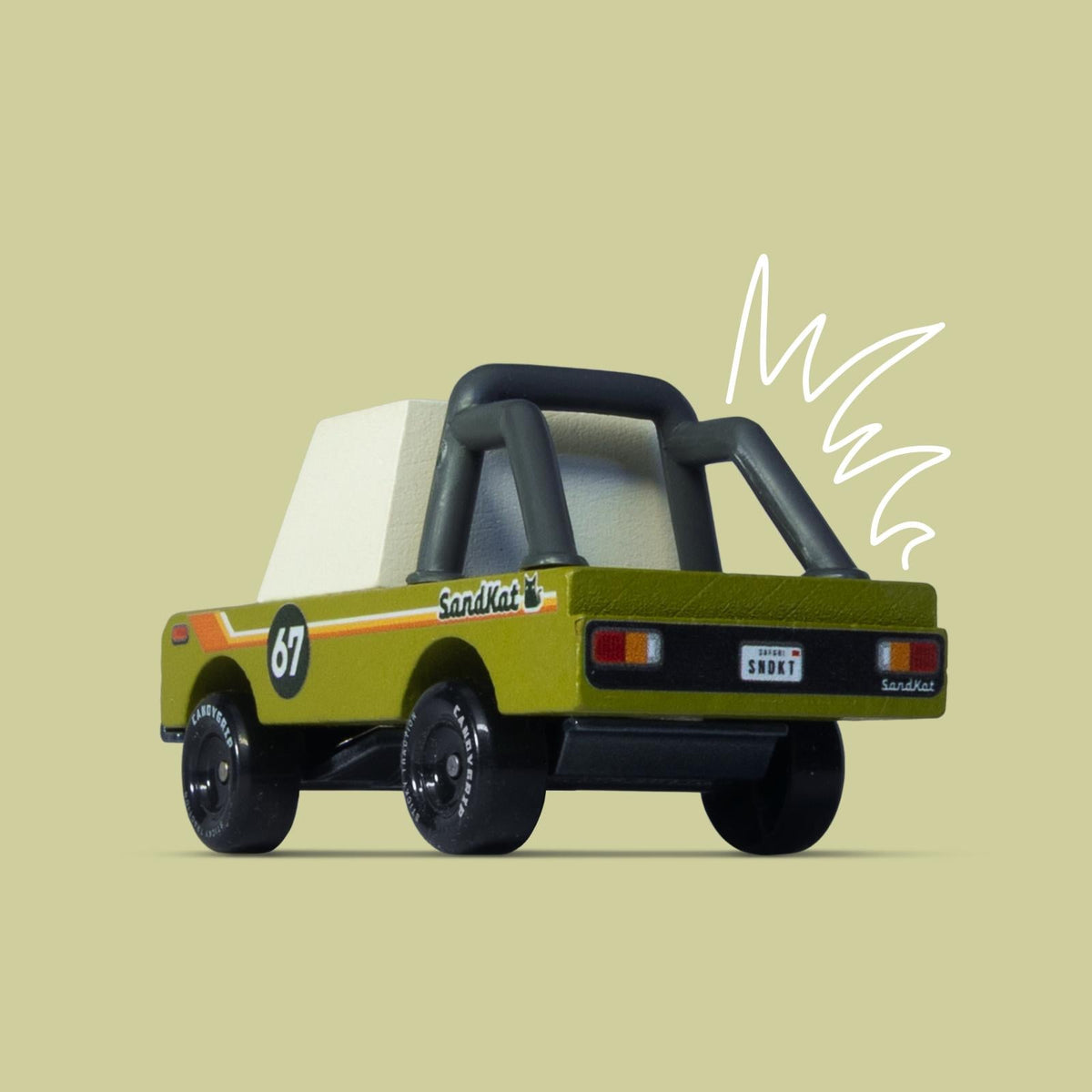 Candylab Toys - Sandkat TOONS™ Car