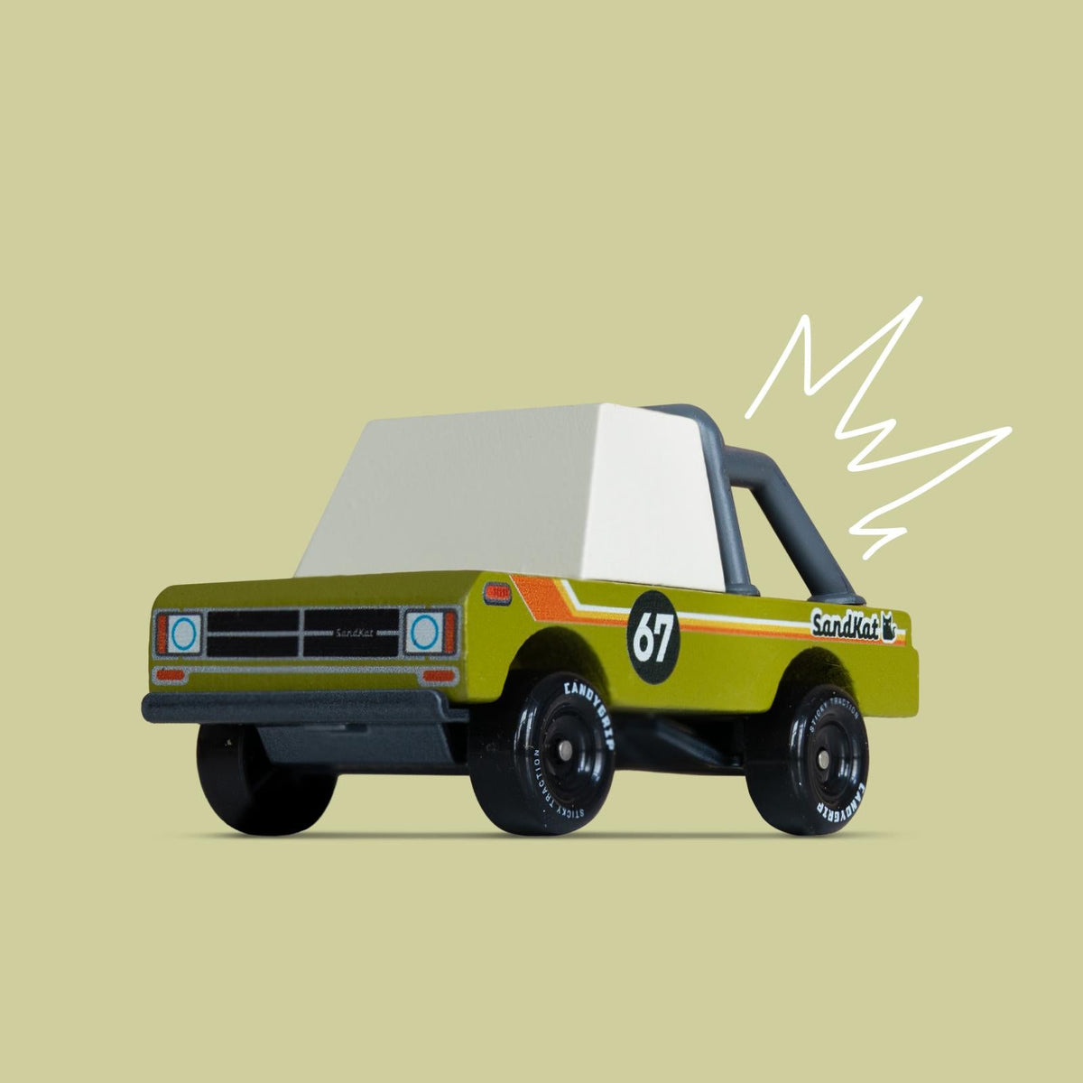 Candylab Toys - Sandkat TOONS™ Car