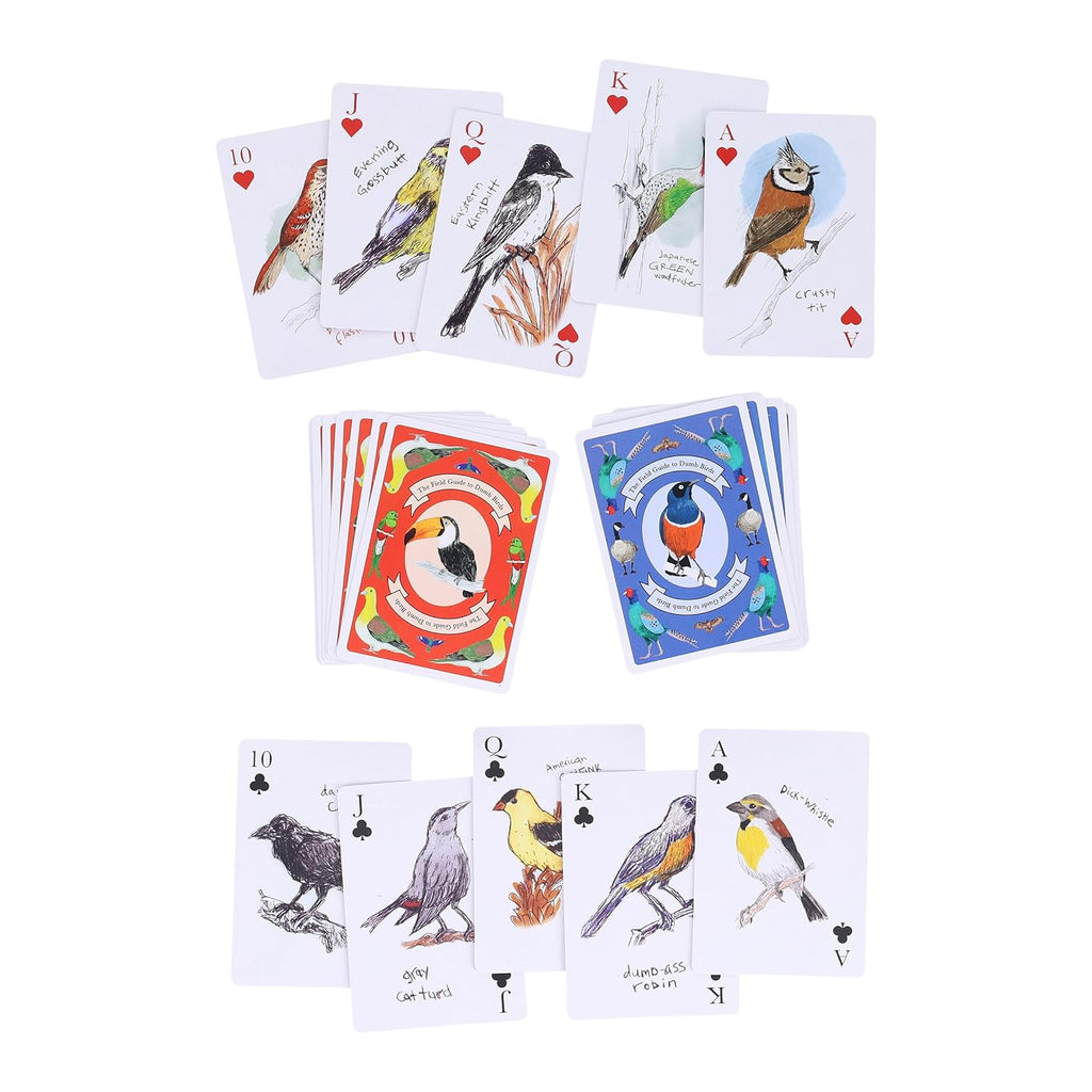 Chronicle - Field Guide to Dumb Birds - Playing Cards