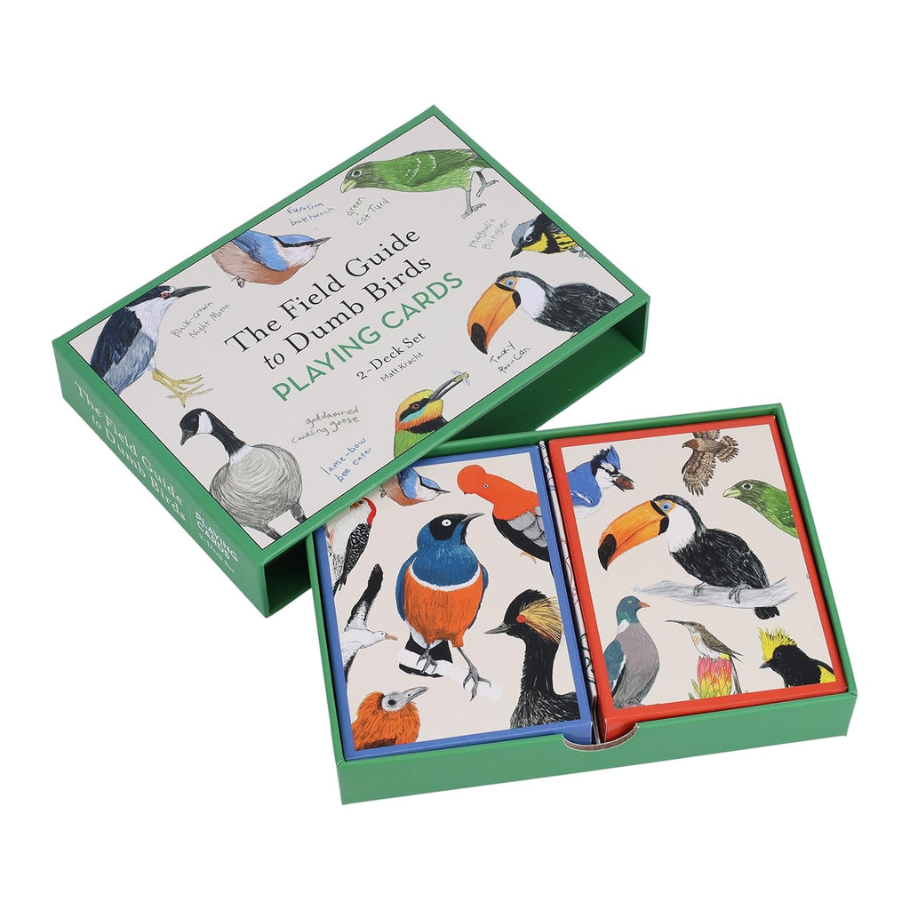 Chronicle - Field Guide to Dumb Birds - Playing Cards