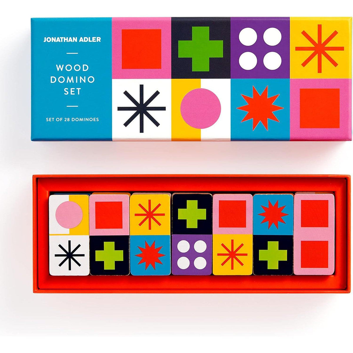 Chronicle - Jonathan Adler (Galison)- Wood Domino Set