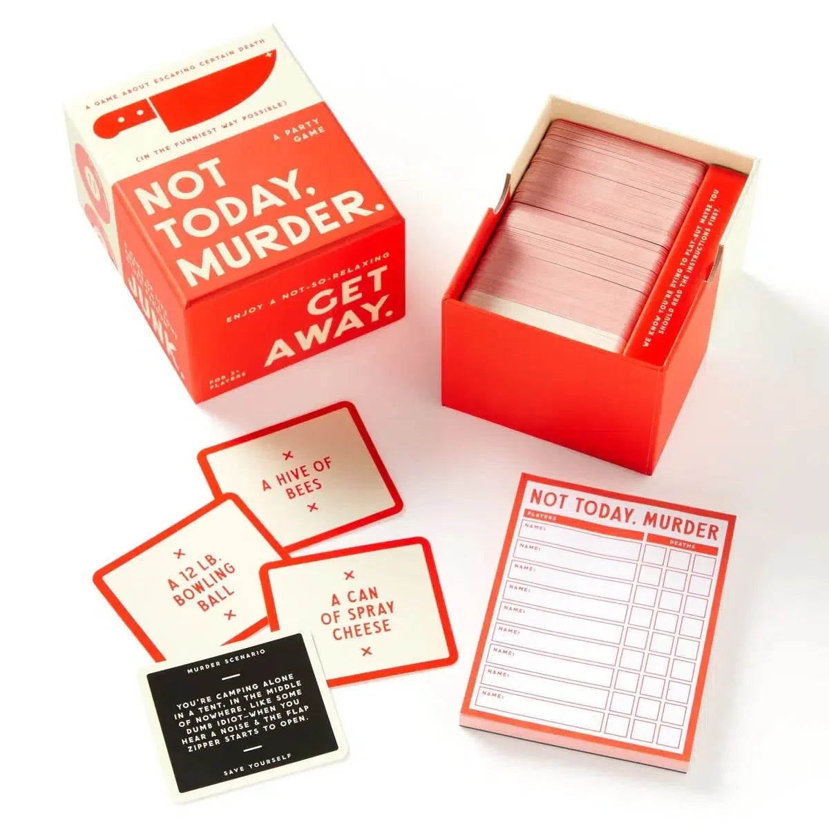 Chronicle - Not Today Murder Social Game - Brass Monkey