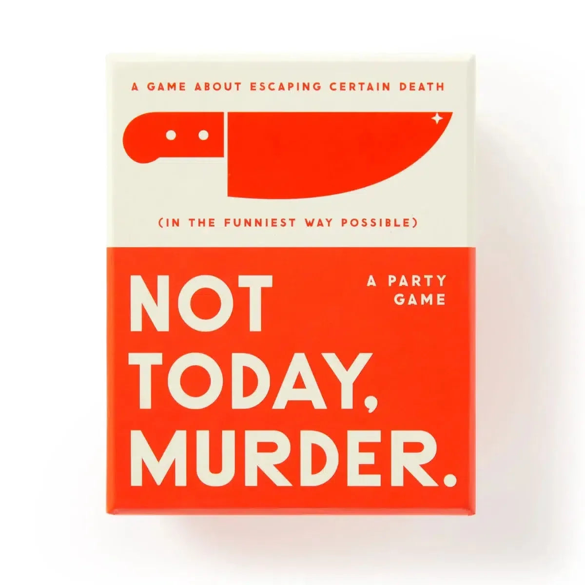 Chronicle - Not Today Murder Social Game - Brass Monkey