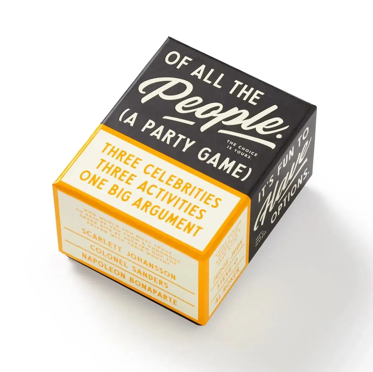 Chronicle - Of All The People Social Game - Brass Monkey