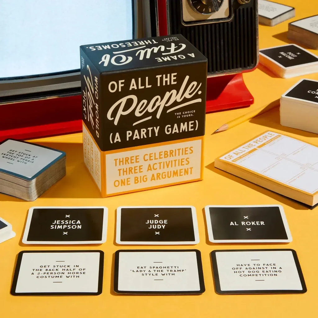 Chronicle - Of All The People Social Game - Brass Monkey