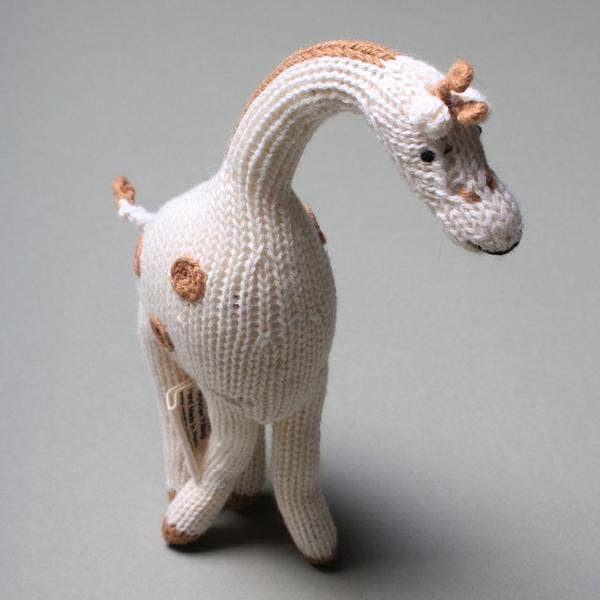 Estella - Organic Baby Rattle - Giraffe
