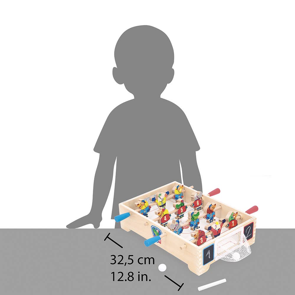 Janod - Applepop Mini Table Hockey Game