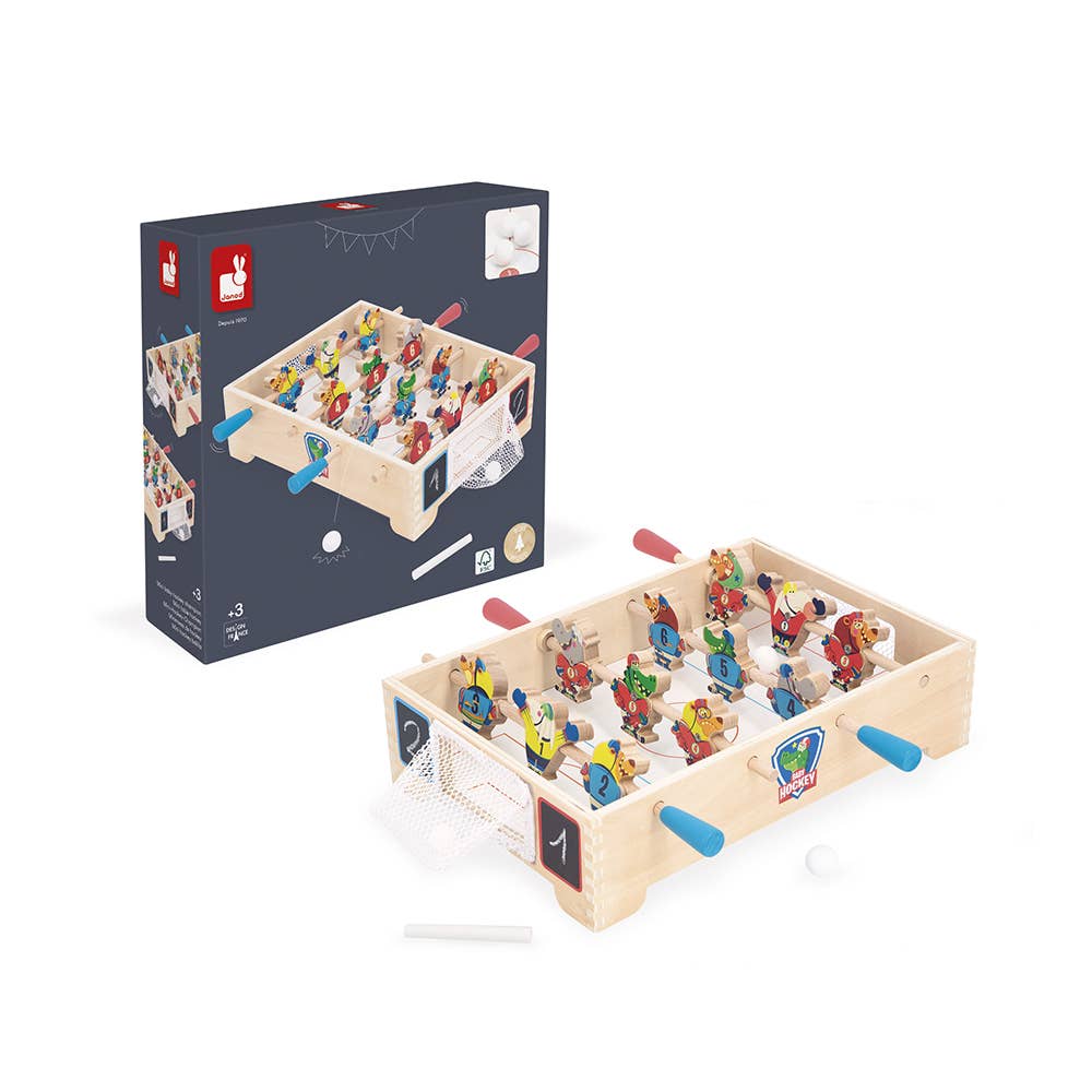 Janod - Applepop Mini Table Hockey Game